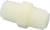 GREEN LEAF INC M 1400 1/4" NYLON PLASTIC PIPE HEX NIPPLE