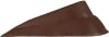 NATIONAL MANUFACTURING SALES CO. N213-603 DOORSTOP, FLOOR, WEDGE, BROWN, 2-PK.