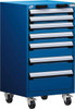 ROUSSEAU METAL R5BCD-3851-055 STEELTOOLROLLERCABINET:7DRAWERS