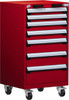 ROUSSEAU METAL R5BCD-3851-081 STEELTOOLROLLERCABINET:7DRAWERS