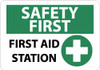 NMC SF161AB SAFETY FIRST - FIRST AID STATION, 10" LO