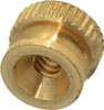 ELECTRO HARDWARE THN5003M01F16 RND THUMB NUT SPEC DR BRASS