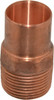 MUELLER W 01463 1" WROT COPPER PIPE ADAPTER