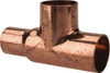 MUELLER W 04055 1 X 3/4 X 1" WROT COPPER PIPE TEE