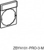 SQUARE D ZBY2311 RECTANGULAR, LEGEND PLATE - ON