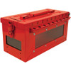 MASTER LOCK S601 PORTABLE GROUP LOCK BOXWITH KEY & SIDE W