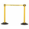US WEIGHT U2055CAU BARRIER POST WITH BELT HDPE YELLOW PR