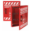 CONDOR USA INC 437R76 LOCKOUT STATION,RED,18-3/8" H