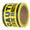 HARRIS INDUSTRIES 8CDK1 SAFETY WARNING TAPE SOLID BLACK/YL 3 W