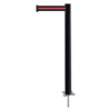 TENSABARRIER 884-33-MAX-S2X-C SPIKE POST BLACK POST 43 H