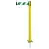 TENSABARRIER 884-35-MAX-D2X-C SPIKE POST YELLOW POST 43 H