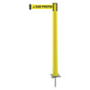 TENSABARRIER 884-35-STD-ESD-C SPIKE POST YELLOW POST 43 H