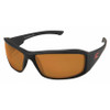 EDGE EYEWEAR TXB235 BRAZEAU - BLACK FRAME / POLARIZED COPPER
