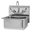 SANI-LAV 525FL-0.5 HANDSINK:WALLMOUNT,MANUALFAUCET,304STAIN