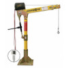 OZ LIFTING PRODUCTS OZ1200DAV-DCW-SP7 DAVIT CRANE KIT,1200 LB,22 TO 66IN REACH