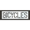 RAE STL-108-71818 PAVEMENT STENCIL BICYCLES