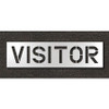 RAE STL-108-71234 PAVEMENT STENCIL VISITORS