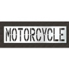 RAE STL-108-72416 PAVEMENT STENCIL MOTORCYCLE