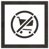 RAE STL-108-51837 PAVEMENT STENCIL 26 H 26 W 0.125 THICK