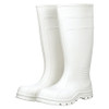 TALON 45DZ16 J2625 RUBBER BOOT MEN'S 6 KNEE WHITE PR