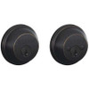 SCHLAGE B62N 716 DEADBOLT AGED BRONZE DOUBLE CYLINDER