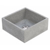 FIAT PRODUCTS TTB2424501 FIAT MOP SVC BASIN SQUARE 20INX20INX8IN