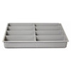DURHAM MFG CO 229-95-08-IND DRAWER INSERT 8 COMPARTMENTS GRAY