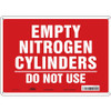 CONDOR USA INC 471M82 SAFETY SIGN 14 W 10 H 0.055 THICKNESS