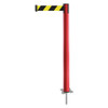 TENSABARRIER 884-21-STD-D4X-C SPIKE POST RED POST 43 H