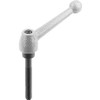 KIPP K0120.1A4X60 ADJUSTABLE HANDLE 3/8 -16 STEEL