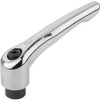 KIPP K0122.0056 ADJUSTABLE HANDLE M5 ZINC