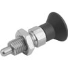 KIPP K0630.202105 SPRING PLUNGER M10X1 STAINLESS STEEL