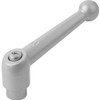 KIPP K0117.3A33 ADJUSTABLE HANDLE 5/16 -18 ZINC