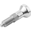 KIPP K0632.111516A8 SPRING PLUNGER 1 -8 STAINLESS STEEL