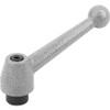 KIPP K0120.1A3 ADJUSTABLE HANDLE 5/16 -18 STEEL