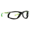 SOLUS SCCS01SGAF-GRN-F SAFETY GLASSES CLEAR FOAM LINED