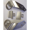 SLICK LOCKS MET-DBL-FVK-SLIDE VEHICLE BRACKET KITS,SS,DOUBLE SLID DOOR
