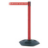 TENSABARRIER 886-21-STD-NO-RAX-C BARRIER POST PVC POST RED FINISH