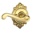 SCHLAGE F10 FLA 605 BRK LEVER LOCKSET MECHANICAL PASSAGE GRD. 2