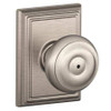 SCHLAGE F40 GEO 619 ADD KNOB LOCKSET MECHANICAL PRIVACY GRD. 2