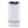 CRESCENT CDS17N SOCKET,1/4IN,DRIVE 6PT STNDR,METRIC,10MM