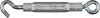 NATIONAL MANUFACTURING SALES CO. N221-879 TURNBUCKLE, HOOK & EYE, ZINC, 5/16 X 9-I