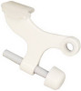 NATIONAL MANUFACTURING SALES CO. N279-711 DOORSTOP, HINGE PIN, WHITE