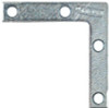 NATIONAL MANUFACTURING SALES CO. N266-486 FLAT CORNER IRON, ZINC, 2 X 3/8-IN.