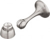 NATIONAL MANUFACTURING SALES CO. N328-195 DOOR STOP WITH CATCH, MAGNETIC, SATIN NI