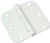 NATIONAL MANUFACTURING SALES CO. N830-337 DOOR HINGE, INTERIOR, ROUND-EDGE, WHITE,