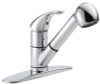 DELTA FAUCET COMPANY P18550LF KITCHEN FAUCET, WITH PULL-OUT SPRAYER, S