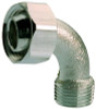 B&K 123-096 CHROME BATH COCK COUPLING ELBOW
