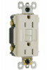 PASS & SEYMOUR 1597TRWRLACCD4 GFCI RECEPTACLE, 15A, ALMOND
