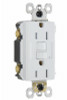 PASS & SEYMOUR 1597TRWRWCCD4 GFCI RECEPTACLE, 15A, WHITE